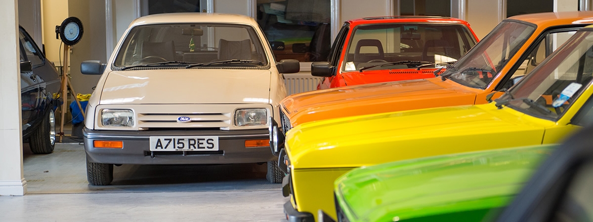 Inside Car Cave Scotland Garage